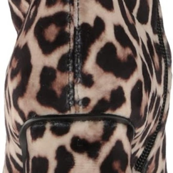 NWT Steve Madden Women's Valyant Ankle Boot, Leo Velvet, 10 - Picture 3 of 5